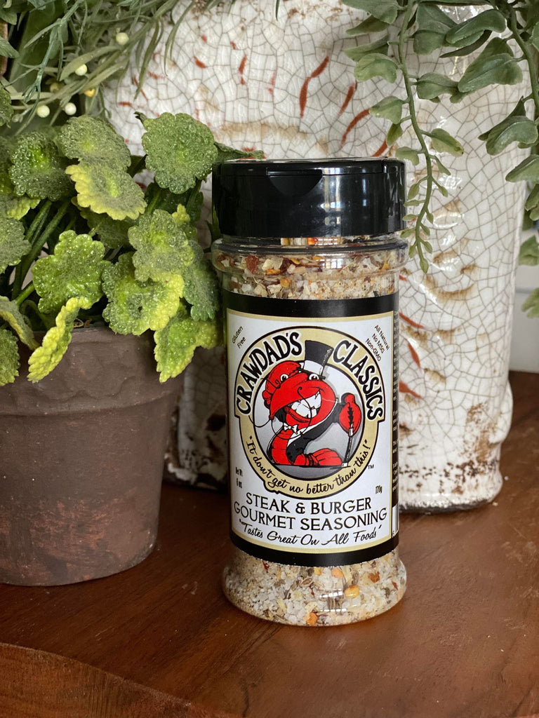Crawdad's Classics Gourmet Steak and Burger Seasoning